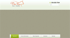 Desktop Screenshot of foxrun-golf.com